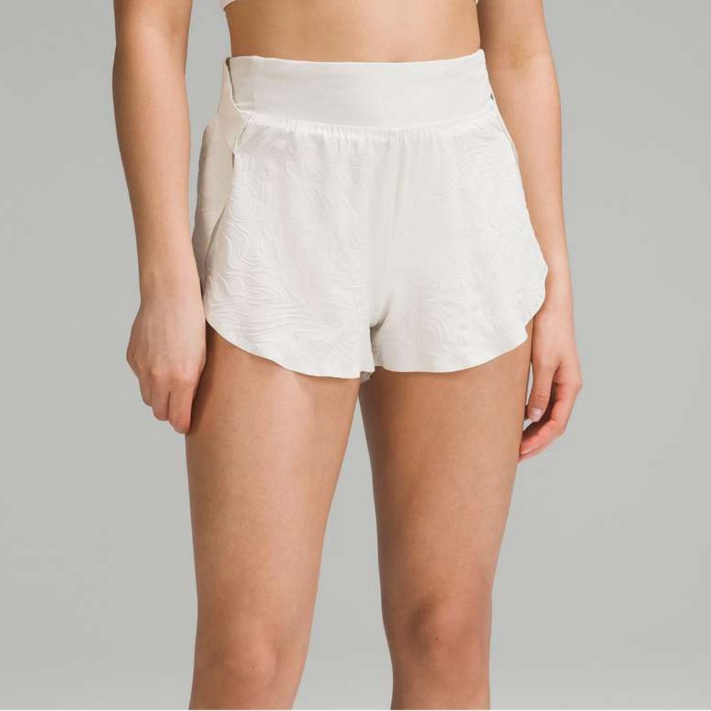 lululemon athletica White Athletic Shorts